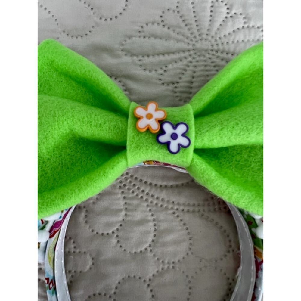 Disney Flowers and Swirls Handmade Minnie Ears - Picture 4 of 5